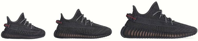 yeezy 350 black november 2019