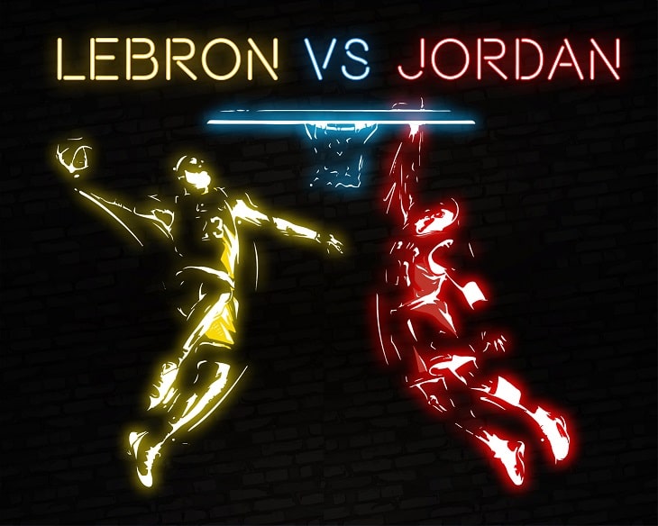 lebron vs jordan shoes