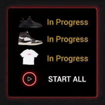 using a bot to buy sneakers