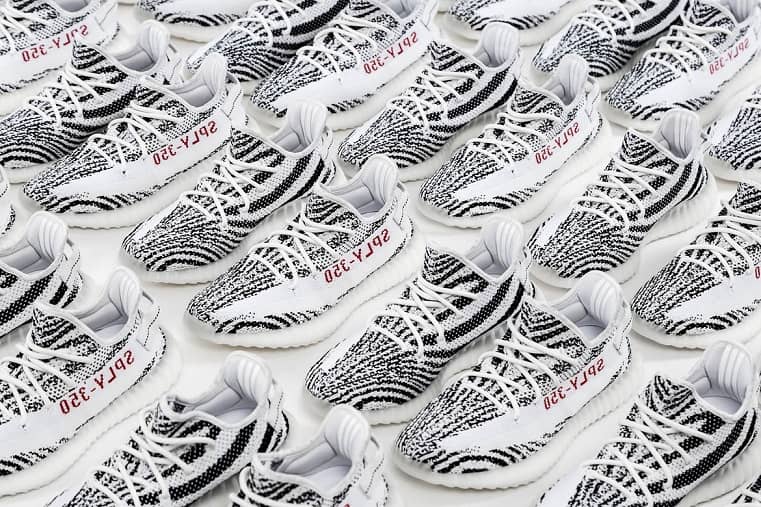 yeezy zebra release numbers