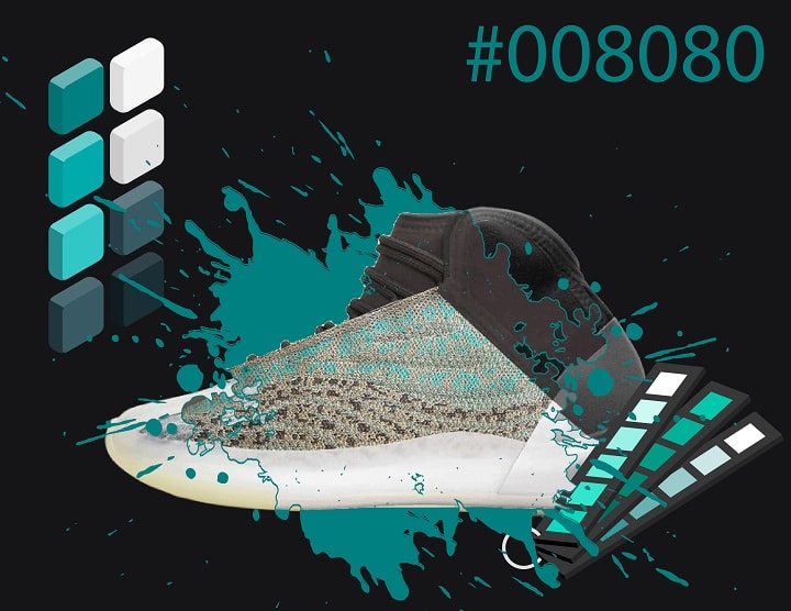 Yeezy Teal Blue Marks the Third Yeezy Quantum Colorway! |