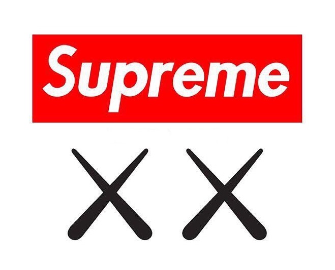 supreme x kaws bogo