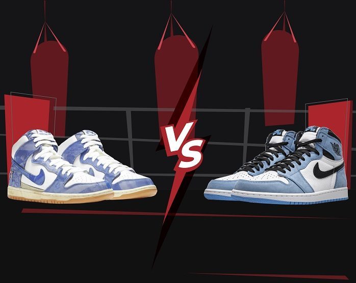 Dunk vs Jordan 1 - Who Will Go for the 