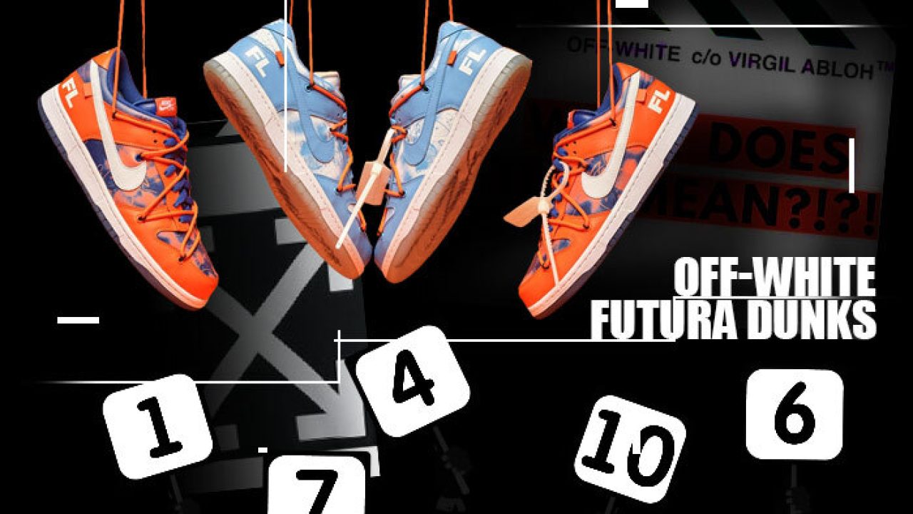 Sold! The Nike Dunk Low 'Virgil Abloh™ x Futura Laboratories