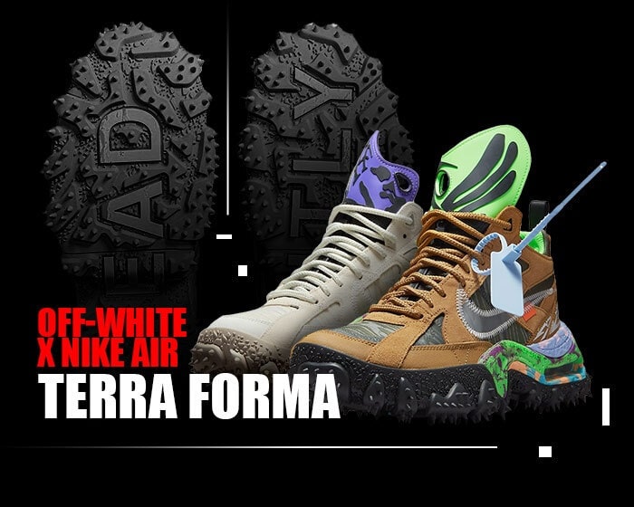 Virgil Abloh's first all-original Nike design: Off-White x Nike Air Terra  Forma
