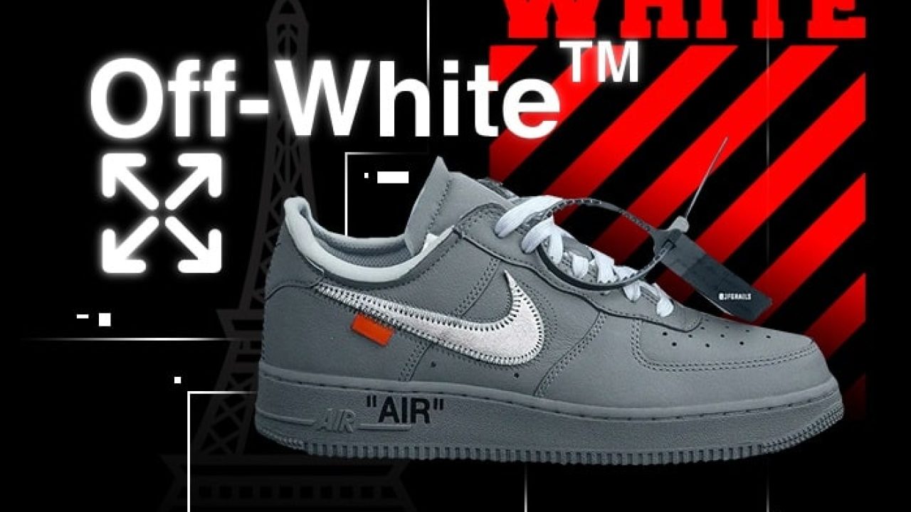 off white air forces red
