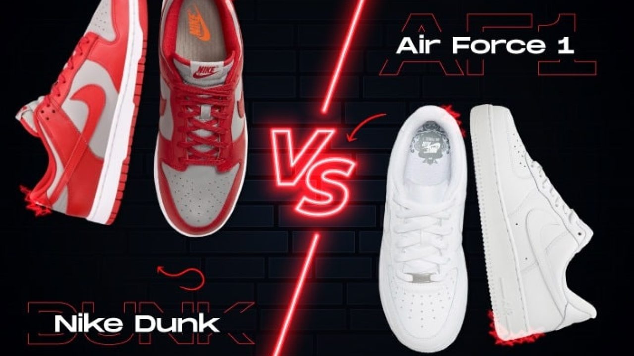 Nike Dunk vs Air Force 1 - The Battle of the Classics!