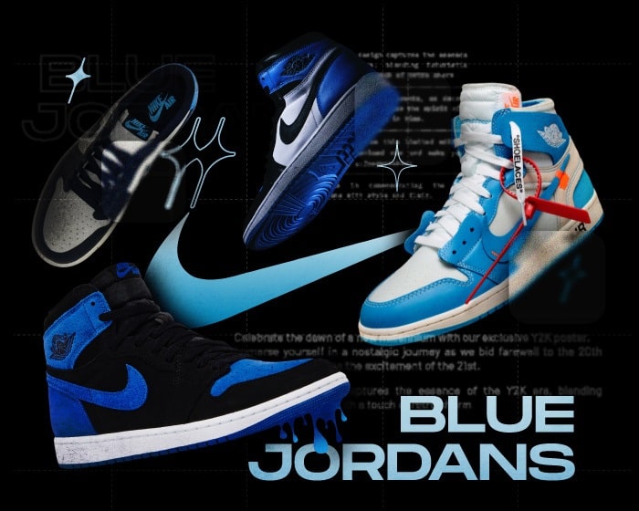 Blue Jordans New NSB