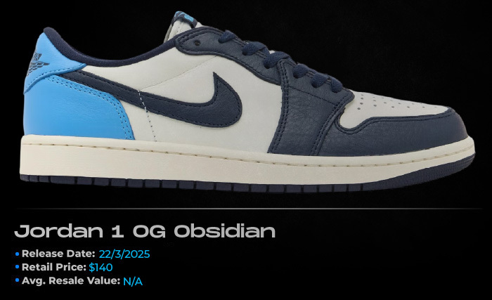 Jordan 1 Low Obsidian NSB