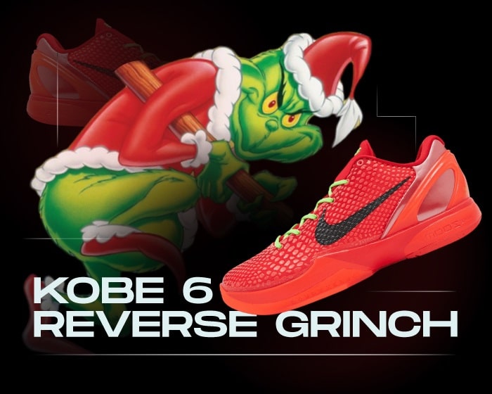 Kobe 6 Reverse Grinch Protro - Holiday Who-be What-ee?