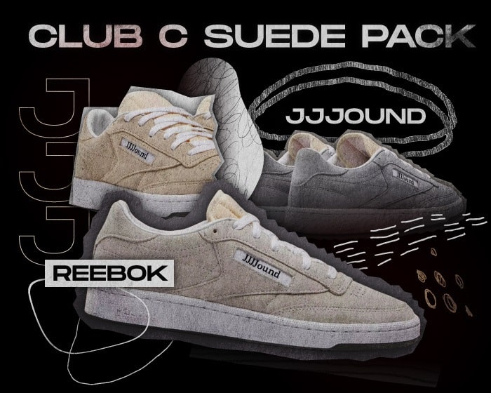 JJJJound Reebok Club C Suede Pack Is Peak Elegance!