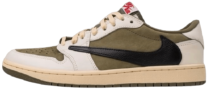 Travis scott jordan 1 medium olive NSB