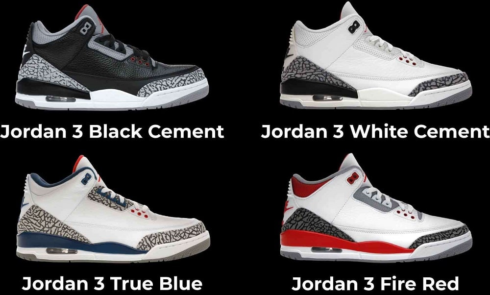 Best air jordan 3 colorways online