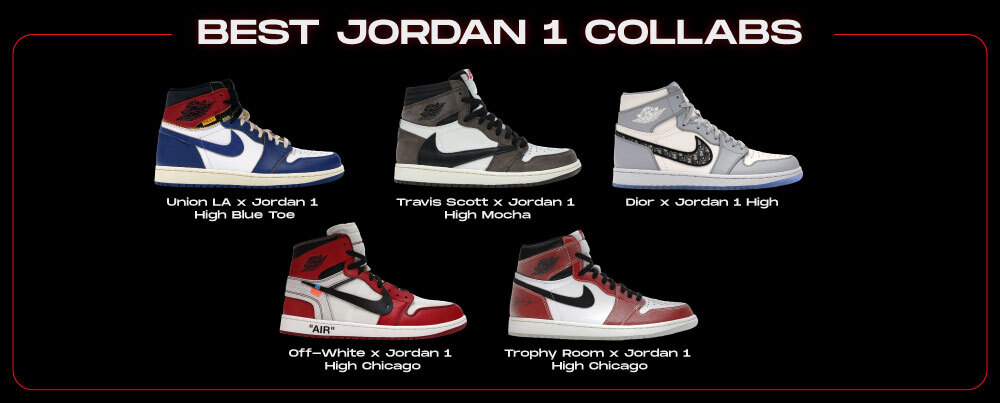 Top Air Jordan 1 Collabs NSB