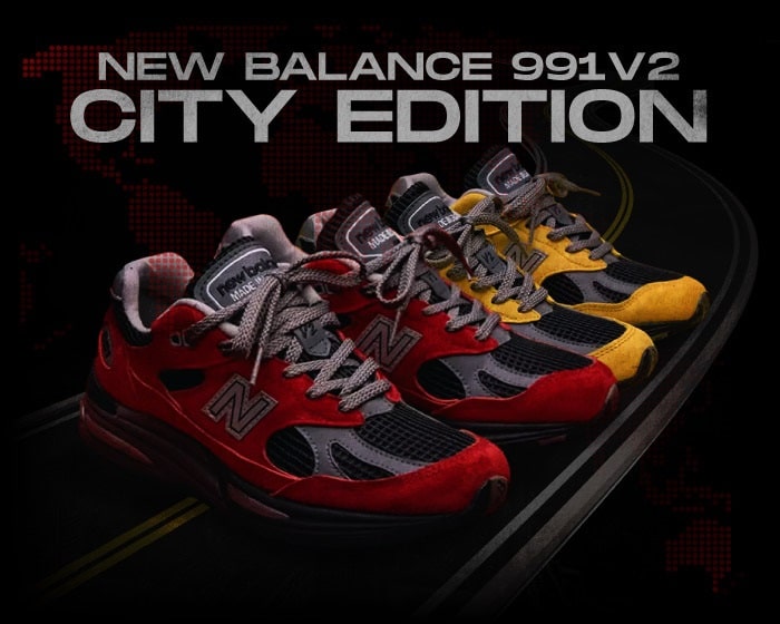 New Balance 991v2 City Edition Pack NSB