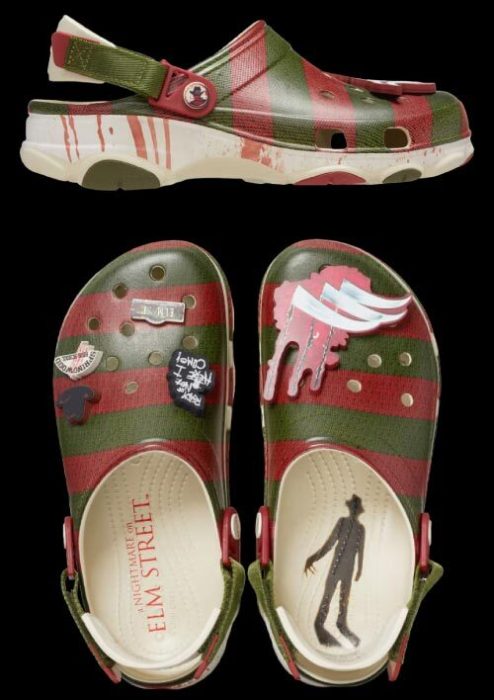 Horror Movie Crocs Freddy Krueger NSB