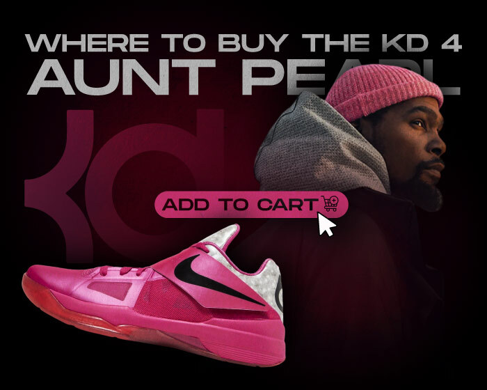 Where to Buy the Nike KD 4 Aunt Pearl on Drop Day