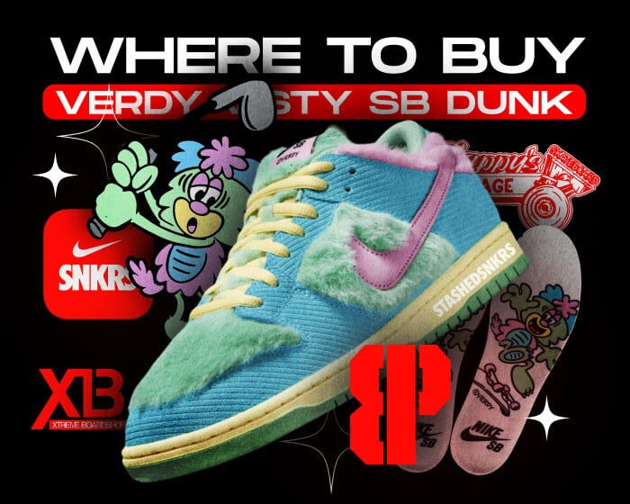 Where to buy Nike SB Dunk Verdy Visty NSB