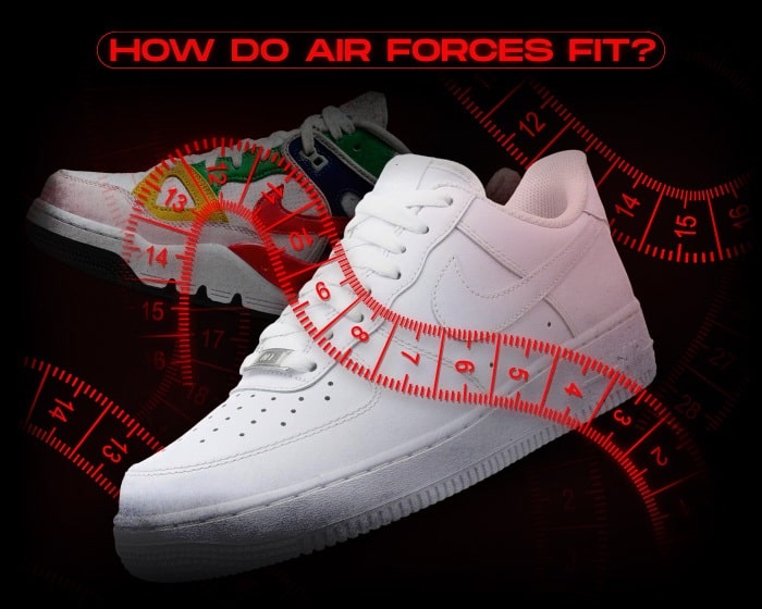 Do nike air forces run big on sale