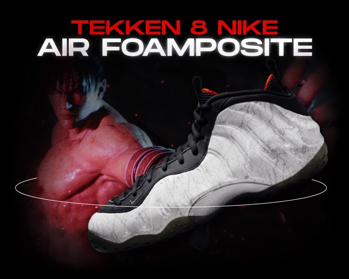 Tekken 8 Nike Foamposite NSB