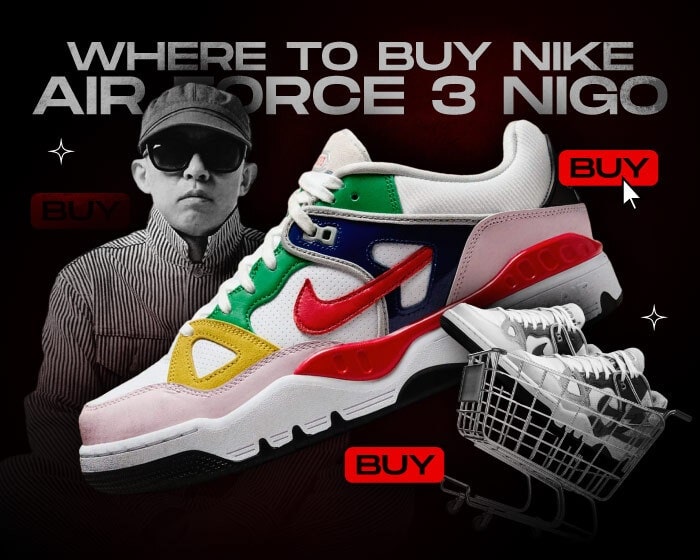 Where to buy Nike Air Force 3 Nigo NSB