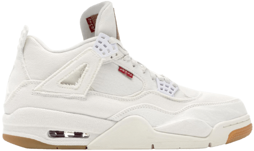 Air Jordan 4 Retro Levi's White NSB