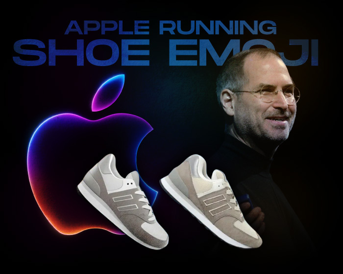 Apple Running Shoe Emoji NSB