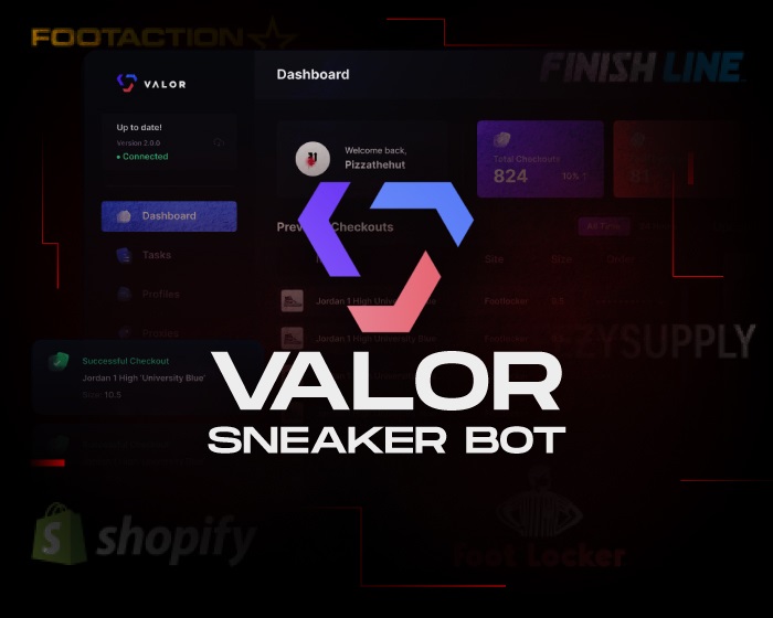 Sneaker Bot Series Valor AIO NSB