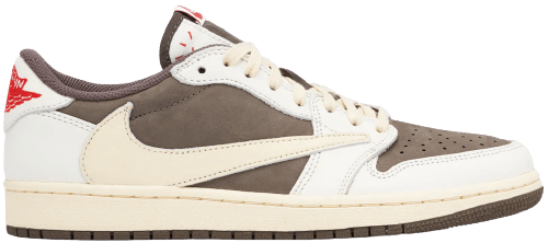 Travis Scott Jordan 1 Low Reverse Mocha NSB Holiday