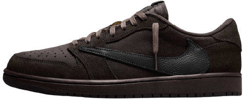 Travis Scott Jordan 1 Low Velvet Brown NSB