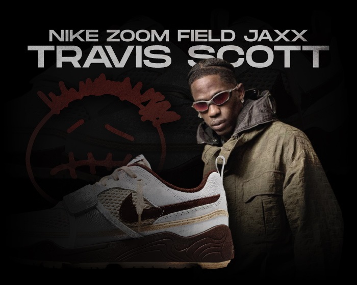 Travis Scott Zoom Field Jaxx Light Chocolate NSB