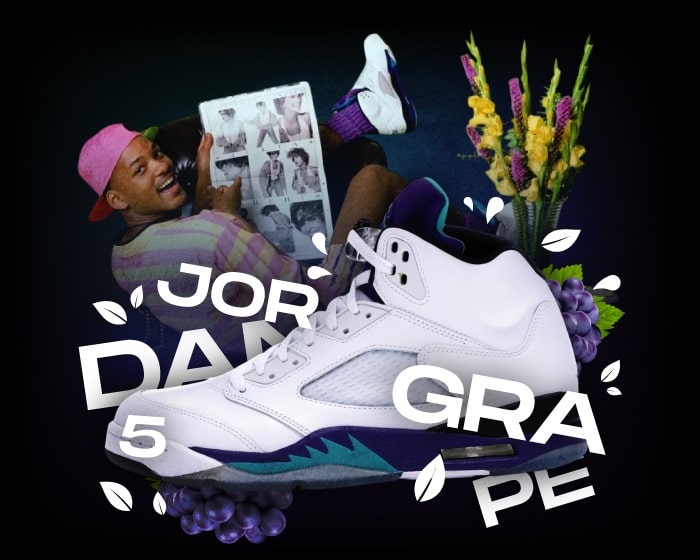 Air Jordan 5 Grape 2025 NSB