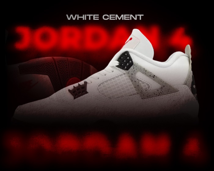 Jordan 4 White Cement NSB