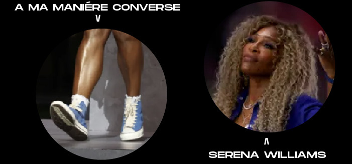 Serena Williams A Ma Maniere Converse NSB