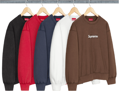 Supreme SS25 Box Logo Crewneck NSB